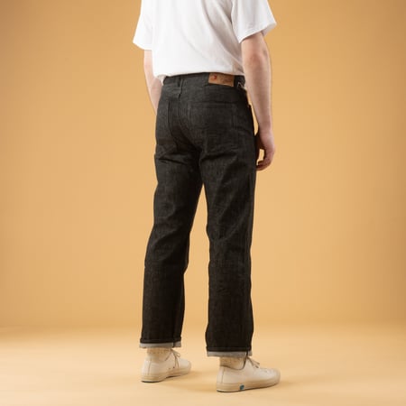 Image_Flâneurs_D1891B 1950’s Black 13oz Selvedge de-dos