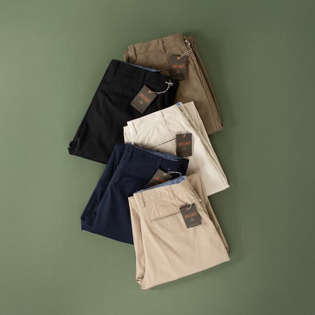 image flâneurs Beams 2 Pleats Twill Trousers 1