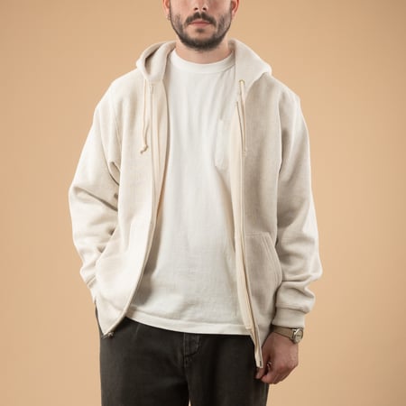 Image_Flâneurs_WAREHOUSE & CO. / lot. 487 Hooded Sweatshirt de-face-ouvert
