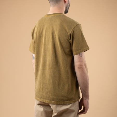 Image_Flâneurs_GOOD ON / Short Sleeve Crew T-Shirt P-Khaki Drill_de-dos