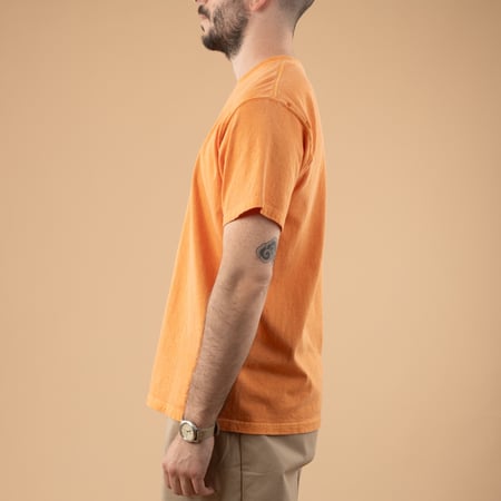 Image_Flâneurs_GOOD ON / Short Sleeve Crew T-Shirt P-Copper_de-profil