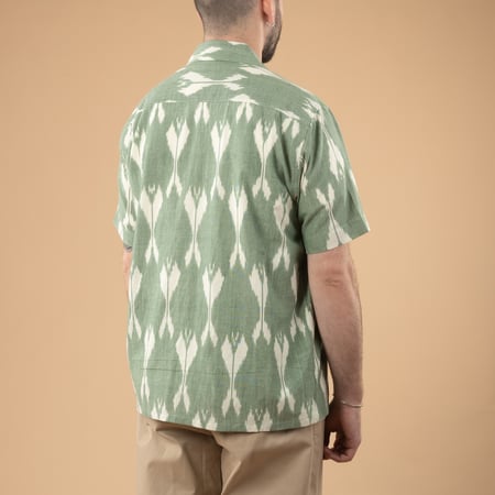 Image_Flâneurs-KARDO x FLÂNEURS / S/S Shirt Ikat de-dos