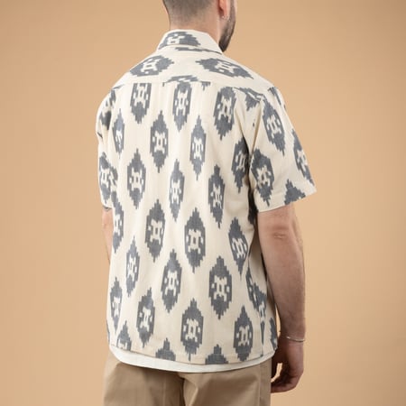 Image_Flâneurs-KARDO x FLÂNEURS / S/S Shirt Ikat de-dos