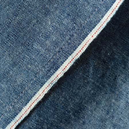 Image-Flâneurs Mil Open Collar Chambray Blue_detail-piping