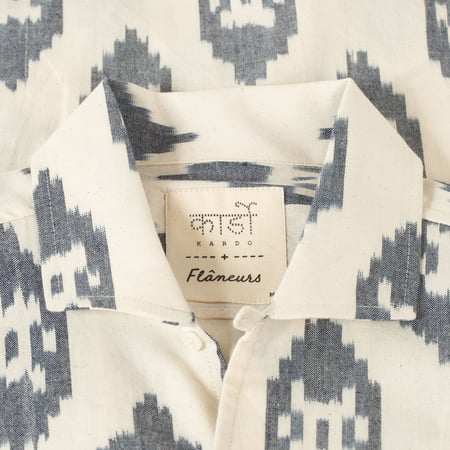 Image détail col_Flâneurs-KARDO x FLÂNEURS SS Shirt Ikat 55_Vignette