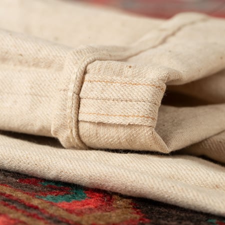 image ID flâneurs jeans selvedge blanc DENIME Lot 224-66M 66 Model Natural Mother Cotton