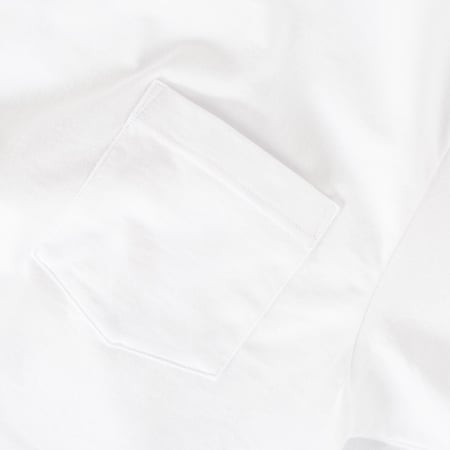 image flâneurs  poche teeshirt basic BEAMS PLUS 2 Pack Pocket Tee White