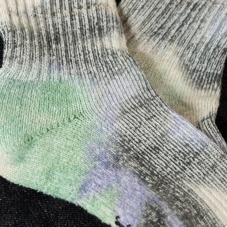 image flâneurs chaussettes ROTOTO HempOrganic Cotton Pile-black mint purple (2)