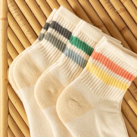 image flâneurs chaussettes ROTOTO Retro Athletic Ankle Socks-2