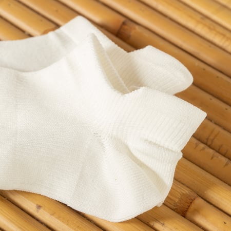 image flâneurs chaussettes ROTOTO Sneaker Foot Cover Off White-detail