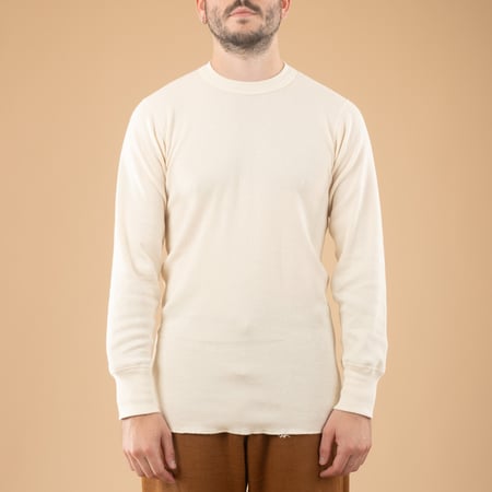 pantalon XX DEVELOPMENT SURE MFG 8.4oz Thermal L-S Shirt Kinari-de dos