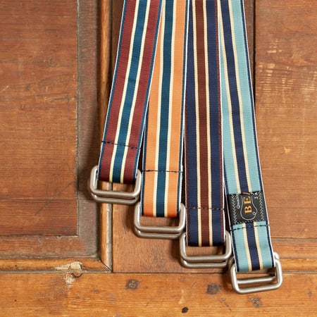 Vignettes flâneurs ceinture tissu BEAMS PLUS Grosgrain Tape Double Ring Belt