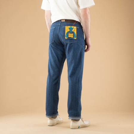 Image-Flâneurs NAKED & FAMOUS / TrueGuy High Noon Selvedge from the back