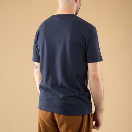 Basic Short Sleeve Tee Marine Navy