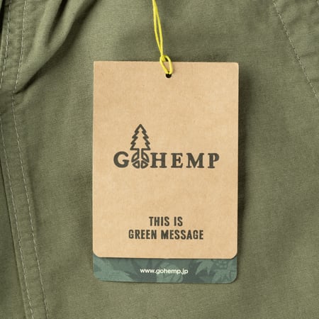 Image-Flâneurs_GOHEMP / Travel Balloon Pants Olive_détail-étiquette