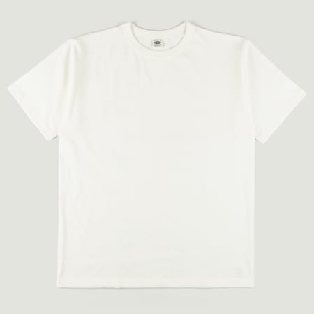 Image-Flâneurs_DENIME / Lot. 267 Front V Gusset Crewneck T-shirt Off White_Vignette