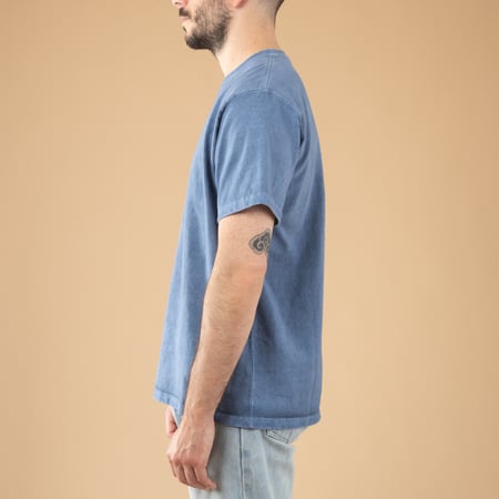 Image-Flaneurs_GOOD ON / S/S Heavy Crew Tee P-Ajisai-de-profil
