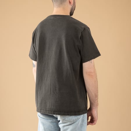 Image-Flaneurs_GOOD ON / S/S Heavy Crew Tee P-Black-de-dos