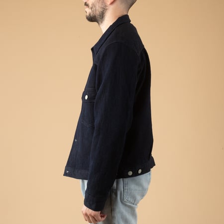 3220 12oz Type II Cube Sashiko Denim Jacket