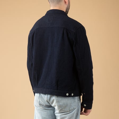 3220 12oz Type II Cube Sashiko Denim Jacket