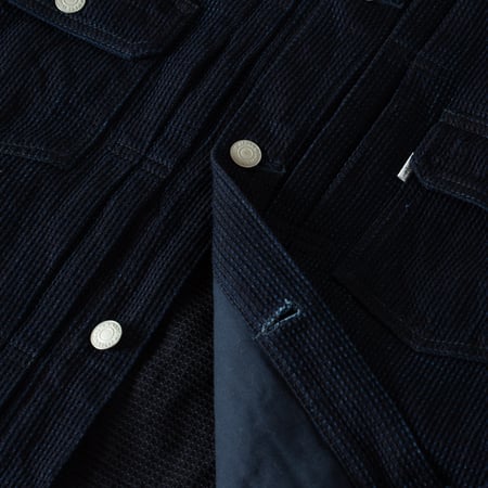 3220 12oz Type II Cube Sashiko Denim Jacket