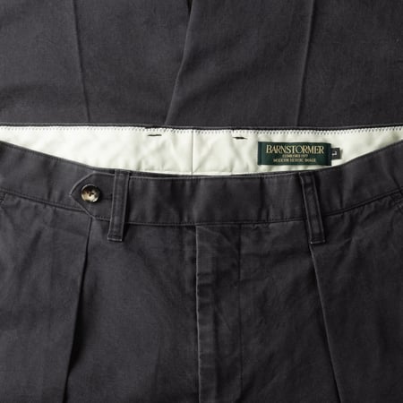 Image-Flâneurs_BARNSTORMER / 1510P Press Work Pants Gray_détail-ceinture