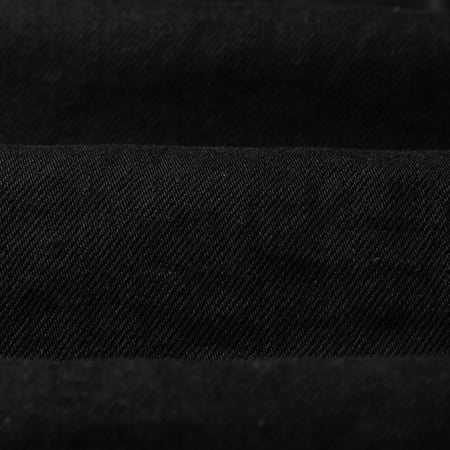 image flâneurs porté 13oz Denim CPO Shirt Jacket Black_détail-matière