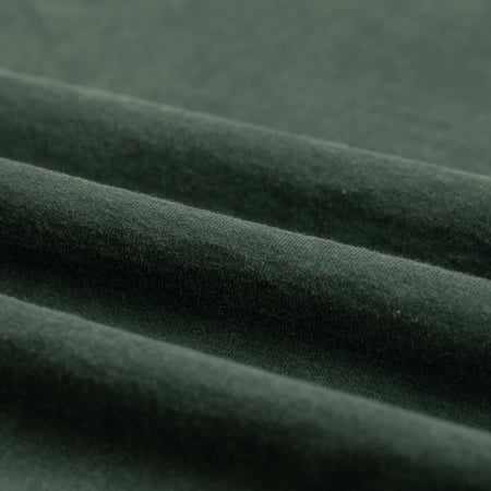 S/S Henley Vintage Dye Dark Green