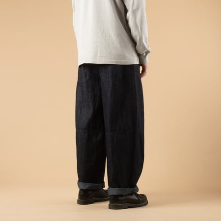 Denim Balloon Pants Indigo