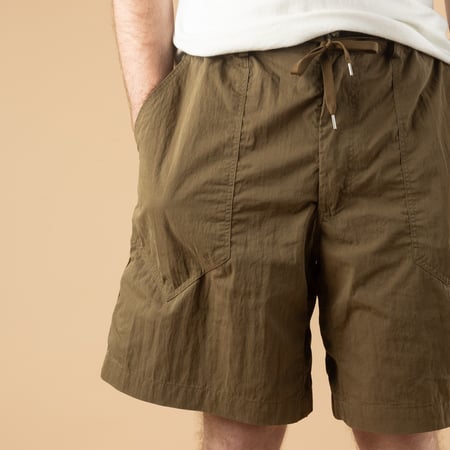 image porté flâneurs FRIZMWORKS CottonNylon Fatigue Shorts Olive (1)