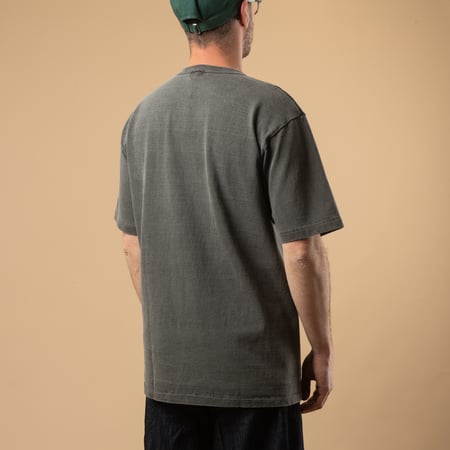 DUBBLE WORKS / Heavyweight Short Sleeve Tee Pigment Dye Sumikuro