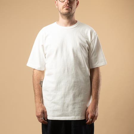 Heavyweight Short Sleeve Tee Off White