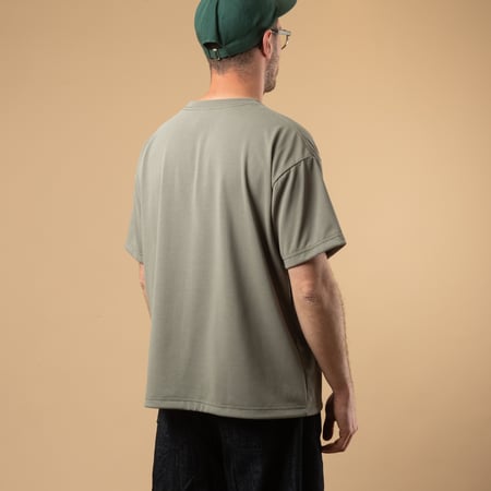 Image-Flâneurs_	JACKMAN / FD Big Himo T-Shirt Shadow Olive_de-dos