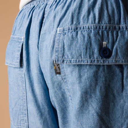 Image-Flâneurs_GOHEMP / Ginger Baker Pants Blue_de-détail-dos