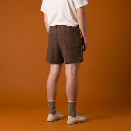 Super Tuck Shorts Regular Bison Brown