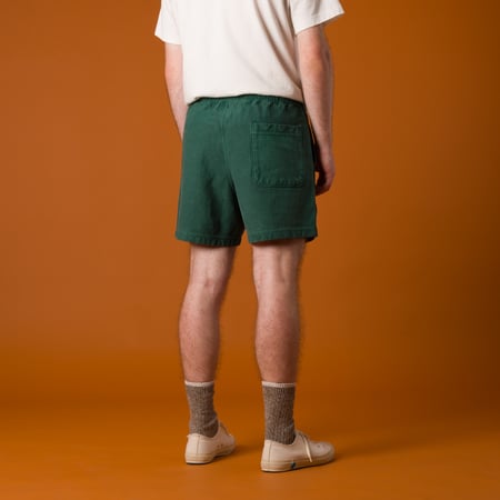 image flâneurs veste XX DEVELOPMENT Super Tuck Shorts Regular Green Green_de-dos
