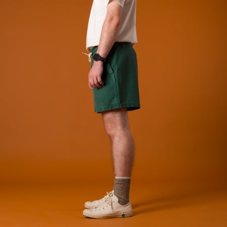 image flâneurs veste XX DEVELOPMENT Super Tuck Shorts Regular Green Green_de-profil