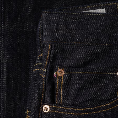 Image-Flâneurs_	ONI DENIM / 222-Kiraku-BB 12oz Super Wide Straight One Wash Denim_détail-2