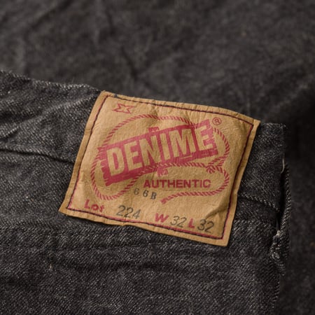 Lot 224-66B Model 66 Black Denim