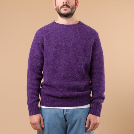Harley Of Scotland X Flâneurs Shaggy Crew Neck Sweater Rave