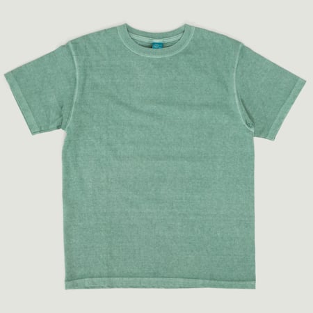 Short Sleeve Crew T-Shirt P-Smokey Green