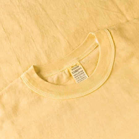 Image-Flâneurs_XX DEVELOPMENT / "SURE MFG" 7,5oz Pocket S/S Tee Mello Yello_detail-1