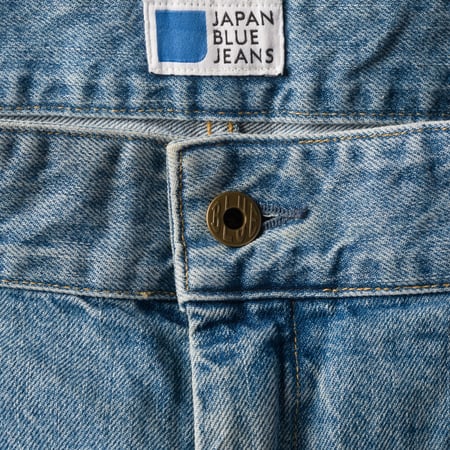 Image-Flâneurs_JAPAN BLUE JEANS / 13oz Denim Tuck Pants Fade Wash Indigo_detail-3