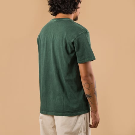 Short Sleeve Crew T-Shirt P-Dark Green