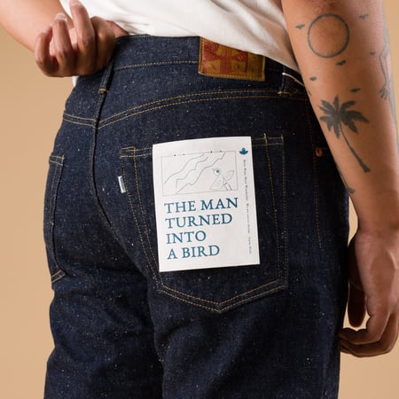 0412 16oz Nep Denim Straight Fit Jeans