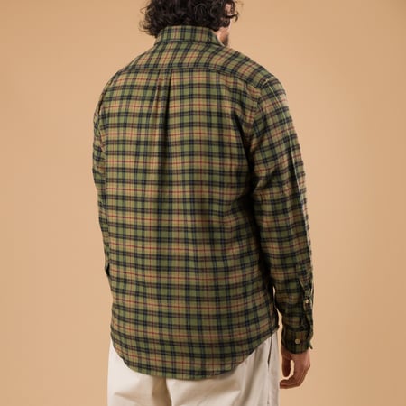 image portée dos flâneurs PORTUGUESE FLANNEL Parque Shirt