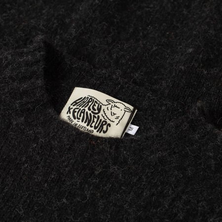 pull laine ecossais Harley of Scotland X Flâneurs détail-crag