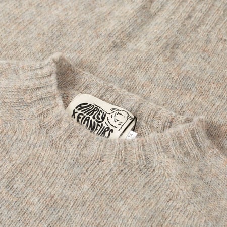 pull laine ecossais Harley of Scotland X Flâneurs détail-peeble