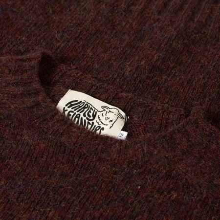 pull laine ecossais Harley of Scotland X Flâneurs détail-pheasant