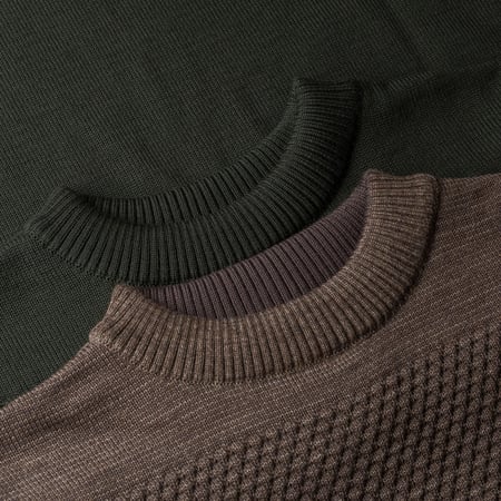 Fisherman III Dark Forest Green Sweater